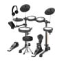 Karrera 18S Electronic Drum Kit Quiet Mesh Pads 8 Dual-Trigger Snare Bluetooth 300+ Sounds thumbnail 1