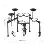 Karrera X23 9-Piece Electronic Drum Kit thumbnail 3