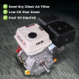 Kolner 13hp 25.4mm Horizontal Key Shaft Q Type Petrol Engine - Recoil Start thumbnail 7