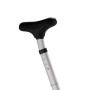 Evekare Heavy Duty Under Arm Walking Crutch - Silver thumbnail 2