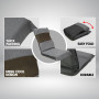 Adjustable Floor  Lounge Chair 98 x 46 x 19cm - Light Grey thumbnail 6