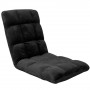 Adjustable Cushioned Floor Gaming Lounge Chair 99 x 41 x 12cm - Black thumbnail 1