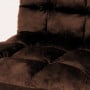 Adjustable Cushioned Floor Gaming Lounge Chair 100 x 50 x 12cm - Brown thumbnail 6