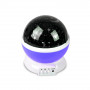 Star Moon Sky Stary Night Projector Light Lamp for Kids Bedroom Purple thumbnail 1