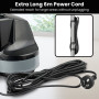 GEN2 Hauskeeper 5 in 1 Electric Floor Polisher 6M Power Cable Timber Hard Waxer Buffer Cleaner Black 240V thumbnail 10