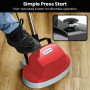 Hauskeeper 5 in 1 Electric 240V Floor Polisher w/ 6M Power Cable Timber Hard Waxer Buffer Cleaner Red thumbnail 8