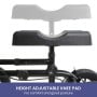 Orthonica Foldable Steel Mobility Knee Scooter Walker thumbnail 5