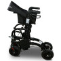 Orthonica Aluminium 2-in-1 Rollator Wheelchair with Foldable Frame – Black & Silver thumbnail 5