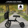 Orthonica Knee Walker with Adjustable Pad and Dual Brakes thumbnail 10