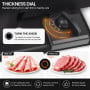 Pronti Electric Deli and Food Slicer 200W with 2 Blades - Black thumbnail 8