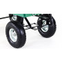 Garden Cart with Mesh Liner Lawn Folding Trolley thumbnail 4