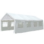 4x8 Outdoor event marquee - White thumbnail 1