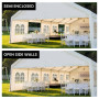 12m x 6m outdoor event marquee carport tent thumbnail 4