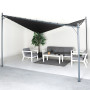 Wallaroo 3x3m Butterfly Steel Gazebo - Charcoal thumbnail 7