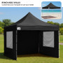 Wallaroo 3x3 PopUp Black Gazebo Marquee Outdoor Tent thumbnail 6