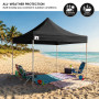 Wallaroo 3x3 PopUp Black Gazebo Marquee Outdoor Tent thumbnail 8