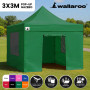 Wallaroo 3x3 PopUp Green Gazebo Marquee Outdoor Tent thumbnail 13