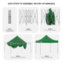 Wallaroo 3x3 PopUp Green Gazebo Marquee Outdoor Tent thumbnail 7