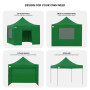Wallaroo 3x3 PopUp Green Gazebo Marquee Outdoor Tent thumbnail 11