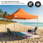 Wallaroo 3x3 PopUp Orange Gazebo Marquee Outdoor Tent thumbnail 8