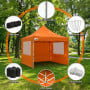 Wallaroo 3x3 PopUp Orange Gazebo Marquee Outdoor Tent thumbnail 10
