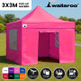 Wallaroo 3x3 PopUp Pink Gazebo Marquee Outdoor Tent thumbnail 14
