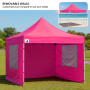 Wallaroo 3x3 PopUp Pink Gazebo Marquee Outdoor Tent thumbnail 6