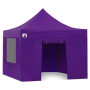 Wallaroo 3x3 PopUp Purple Gazebo Marquee Outdoor Tent thumbnail 1