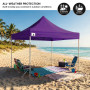 Wallaroo 3x3 PopUp Purple Gazebo Marquee Outdoor Tent thumbnail 8