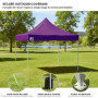 Wallaroo 3x3 PopUp Purple Gazebo Marquee Outdoor Tent thumbnail 9