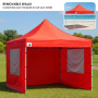 Wallaroo 3x3 PopUp Red Gazebo Marquee Outdoor Tent thumbnail 6