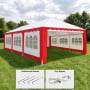 Wallaroo 4x8m Outdoor Event Wedding Marquee Tent Gazebo Canopy Red thumbnail 5