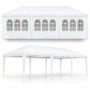 Wallaroo 4x8m Outdoor Event Marquee Gazebo Party Wedding Tent Canopy with Removable Window & Door Walls - White thumbnail 12