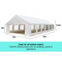12 x 6m Outdoor Event Wedding Marquee thumbnail 2