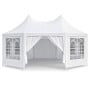 Wallaroo 6x4.5m Wedding Gazebo Marquee with Sidewalls thumbnail 1
