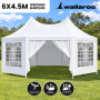 Wallaroo 6x4.5m Wedding Gazebo Marquee with Sidewalls thumbnail 2