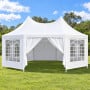 Wallaroo 6x4.5m Wedding Gazebo Marquee with Sidewalls thumbnail 11