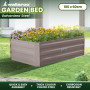 Wallaroo Garden Bed 100 x 60 x 30cm Galvanized Steel - Gre thumbnail 9