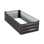 Wallaroo Garden Bed 120 x 60 x 30cm Galvanized Steel - Black thumbnail 3