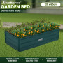 Wallaroo Garden Bed 120 x 60 x 30cm Galvanized Steel - Green thumbnail 9