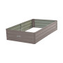 Wallaroo Garden Bed 150 x 90 x 30cm Galvanized Steel - Grey thumbnail 1