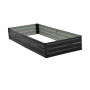 Wallaroo Garden Bed 210 x 90 x 30cm Galvanized Steel - Black thumbnail 3
