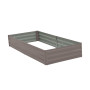 Wallaroo Garden Bed 210 x 90 x 30cm Galvanized Steel - Grey thumbnail 3