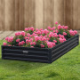 Wallaroo Garden Bed 240 x 120 x 30cm Galvanized Steel - Black thumbnail 9