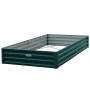 Wallaroo Garden Bed 240 x 120 x 30cm Galvanized Steel - Green thumbnail 1