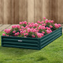 Wallaroo Garden Bed 240 x 120 x 30cm Galvanized Steel - Green thumbnail 9