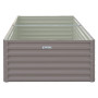 Wallaroo Garden Bed 240 x 120 x 57cm Galvanized Steel - Grey thumbnail 2