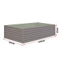 Wallaroo Garden Bed 240 x 120 x 57cm Galvanized Steel - Grey thumbnail 4