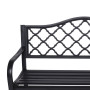 Wallaroo Steel Outdoor Garden Bench - Elegant thumbnail 7