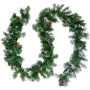 Christabelle Yuletide Glow Prelit Christmas Garland - 274cm thumbnail 3